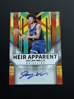 2024-25 Panini Court Kings - Heir Apparent Jaylen Wells #HA-WEL /125 RC